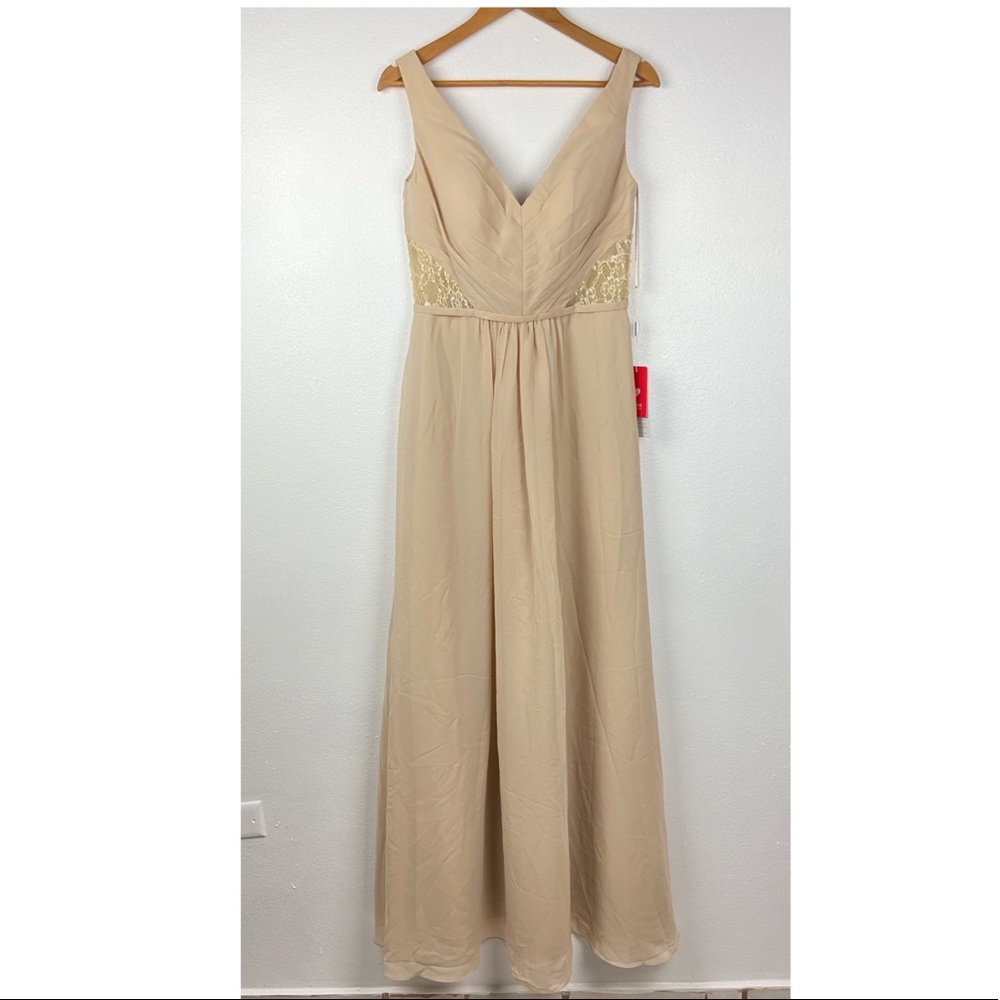 JJ’s House Bridesmaid Wedding dress champagne